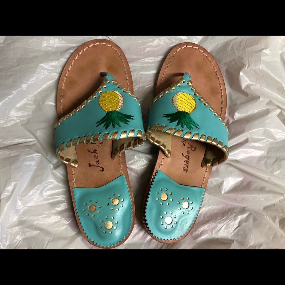 Jack Rogers pineapple size 5
